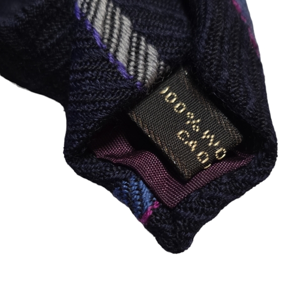 Vintage 100% Wool Frame Mens Necktie - Picture 4 of 4